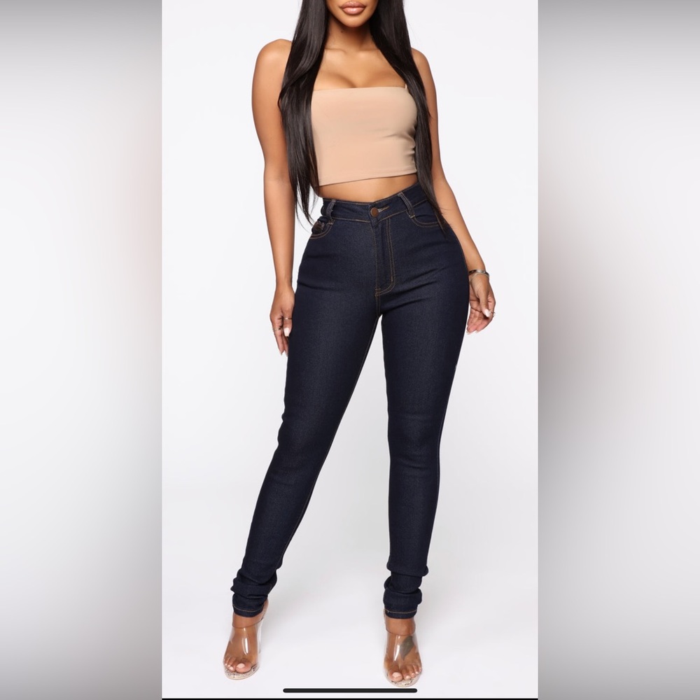 Fashion Nova Jodeci Jeans - Dark Wash  Size-13